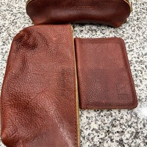 Portland Leather Goods Nutmeg set